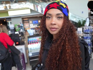 Spiderman Girl Got Fucked At The Airport &amp; The Pool Porn Vlog Ep 25