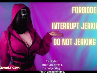 Squid game. Try not to cum. LEVEL 1 - MollyRedWolf