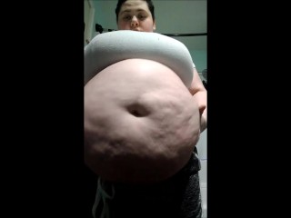 SSBBW Belly Play Body Worship Vixen Vellum
