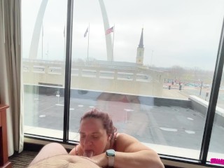 St Louis Arch - Missy Sucks Georges Cock With A View Of A National Monument