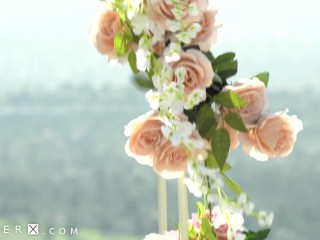 Stacked &amp; Packed Latina Trans Babe Ass Fucked On Her Wedding Night - GenderX