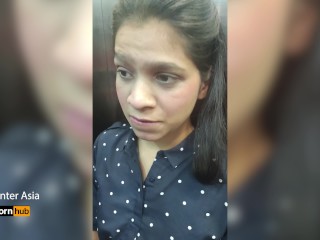 Stranger Girl Kissing Me In The Elevator &amp; Fucked in her Hotel Room