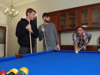 Strip Pool Turns into Losers Getting Fucked Hard &amp; Rough - Bi Foursome - Lucy Mochi