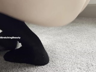 Stuffed my pussy with an egg and a ball