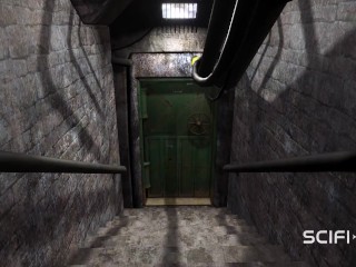 Super fuck system and futa sex robot in action
