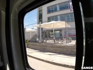 Susy Gala getting boned on the Bangbus