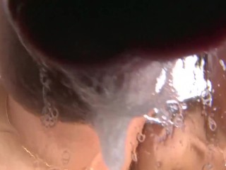 SWALLOWED Arya, Sydney and Gina blowing and deepthroating