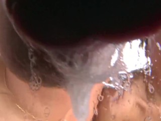 SWALLOWED Kacie, Anastasia and Eden sucking rock hard dick