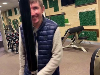 Sweaty stepmom after sports training wants hot sex with me