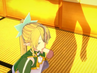 Sword Art Online - Leafa 3D Hentai