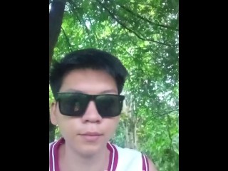 Tabing Kalsada Jakol | Sarap Daming Katas | Asian Boy Masturbation