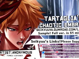 Tartaglia - CRAZED &amp; CHAOTIC [Erotic Audio] [Genshin Impact] [Female Listener]