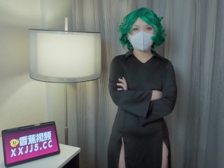 Tatsumaki got Pounding Hard for Mating Herself Up with Thick Cum