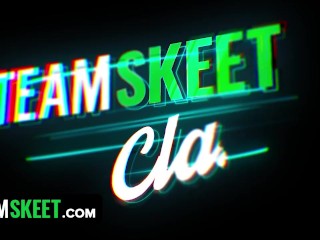 TeamSkeet Classics - Big Boobed Luscious Black Girl Gets Fucked And Creampied By Her BFFs Stepdad