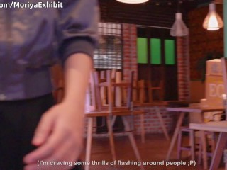 Teaser - Skirt-Lifting Challenge in a Crowded Shopping Mall - Moriya Exhibit