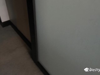 Teen Babysitter Bailey Brooke Has Huge Ass &amp; Big Natural Tits Helps Dad Cum