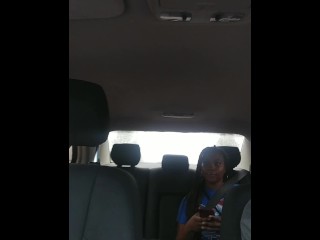 teen Caught Masturbating In A Lyft
