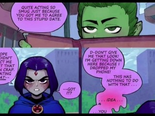 Teen Titans - Beast Boy and Raven's Dates