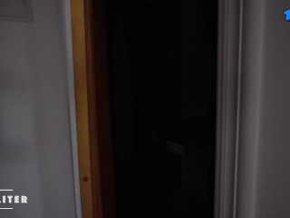 The delivery girl ate my pizza and wanted to run away. I made her suck