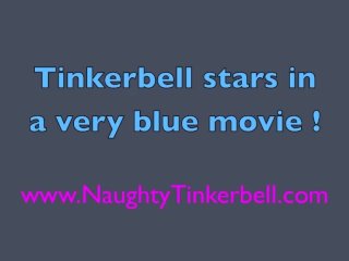 Tinkerbell subjected to  anal toying spunk piss in asshole