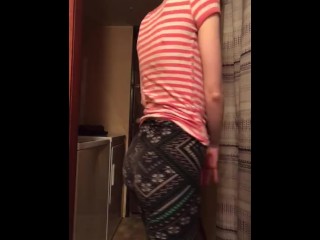 Tiny barely legal teen masturbates until she has a squirting orgasm