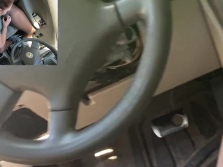 Toothless Stepmom Seduces &amp; Fucks Her Young Black Stepson! Fucking In Public Parking Lot Pt.2