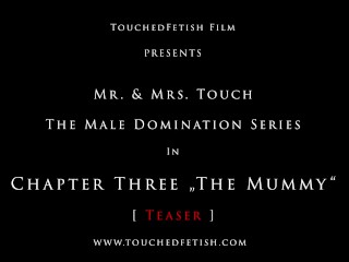 TouchedFetish – Mummified Mummification Bondage | BDSM slave in duct tape wrapped,  tied up &amp; gagged