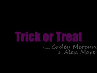 Trick Or Treat Fuck With My Hot Step Sister And Her Friend