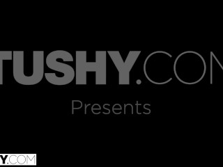 TUSHY Naughty Teen Gets Dominated By Couple