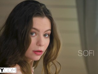 TUSHY Stunning Sofi goes ass to mouth with sister's hubbie