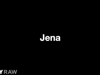 TUSHYRAW Anal-thirsty hottie Jena gapes wide open for you
