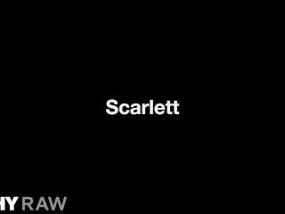TUSHYRAW Tiny cutie Scarlett gets her tight ass filled up