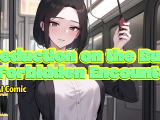 Two Women Meet on the Bus