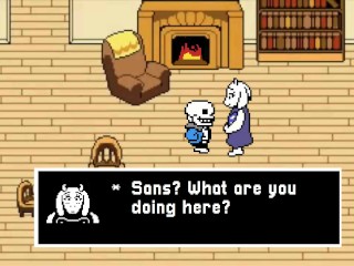 Undertale Parody xxx Toriel and Sans