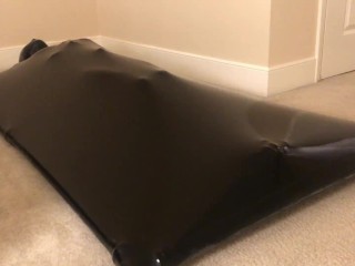 [VacMe] Airtight Vacbed Solo play with vibrator