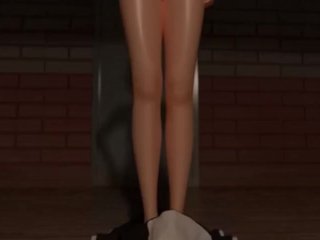 Vagina dentata takes cock and gives it to mistress