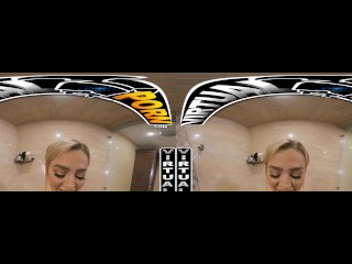 VIRTUAL PORN - Blake Blossom Is Ready &amp; Horny To Ride Your Dick If U Let Her Take A Shower