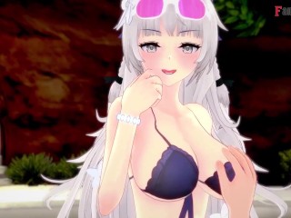 Vittorio Veneto amazing tits fucking | azur lane