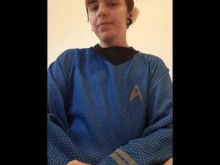 Vulcan Tries Masturbation: Star Trek Roleplay