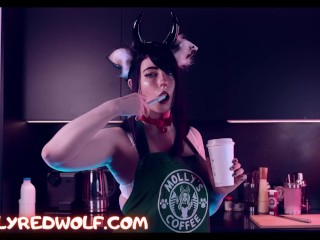Welcome to Molly's Coffee Shop. Starbucks cowgirl. Trailer - MollyRedWolf