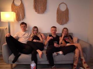 WHAT? All this time they didn 't notice how we fuck in front of them ? ft. Bunny Rabbits