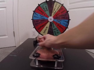 Wheel Of Misfortune - Take # 3 | Pain Before Pleasure | Clothespin Fail....