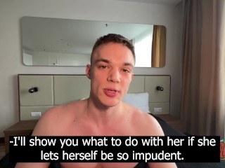 WHY SHOULD I HOLD BACK WITH SUCH A SEXY NEIGHBOR?