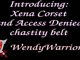Xena Corset and Chastity Belt