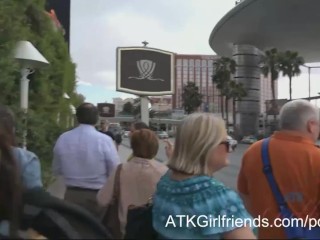 You fuck Kiera Winters in Vegas giving her multiple creampies