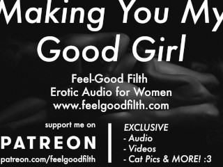 Your First Time With Gentle Dom Boyfriend: Teaching You How To Make Me Cum [Erotic Audio for Women]