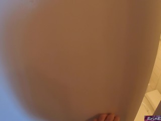 Your stepmom invites you into her shower for sex POV - Erin Electra