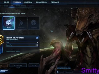 zerg fucking protoss up hard - no commentary